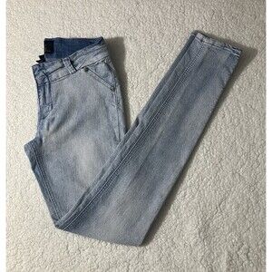 Burbu Big Girls Size 14 Light Blue Stretch Skinny Jeans Denim Pants Youth